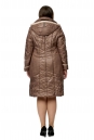 Женское пальто из текстиля с капюшоном 8010461-3