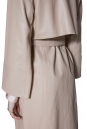 Женское кожаное пальто из натуральной кожи с воротником 8011550-4
