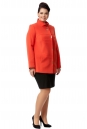 Женское пальто из текстиля с воротником 8012030-2