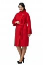 Женское пальто из текстиля с воротником 8012044-2