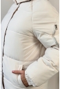 Пуховик женский из текстиля с капюшоном 8023879-5